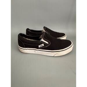 VANS Black White OTW Slip-On Skateboard Shoes Women’s Size 7 - See Photos